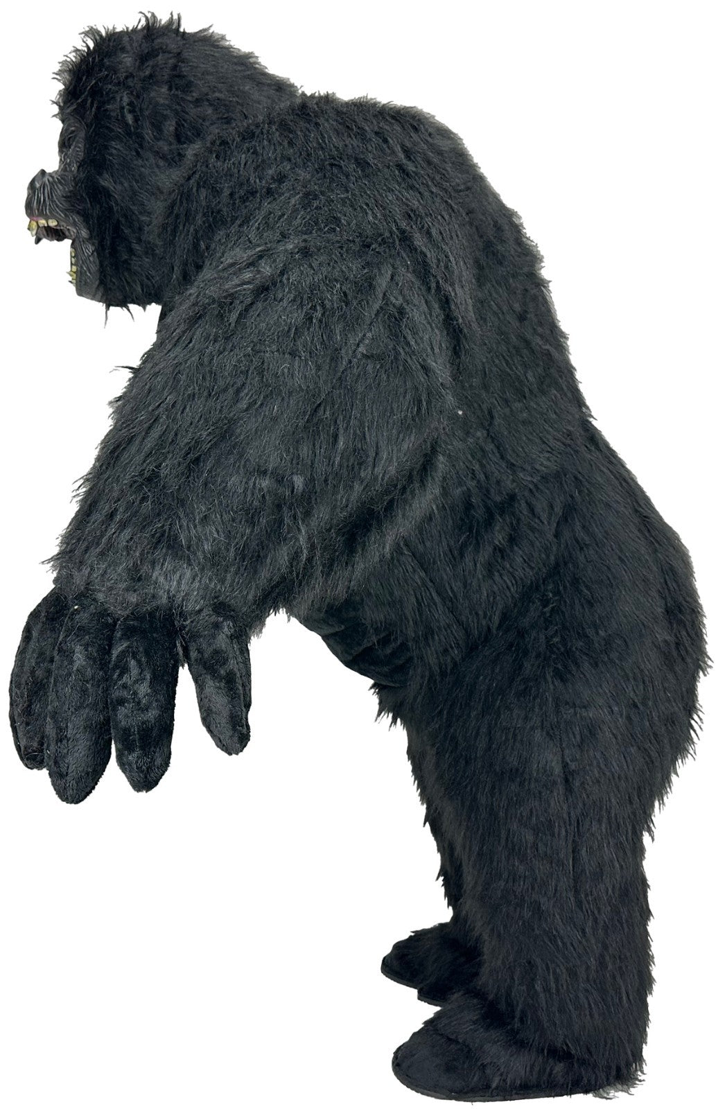 Gorilla Inflatable Mascot Costume Plush Halloween Cosplay Party Outfit w/Battery Halloween Fast