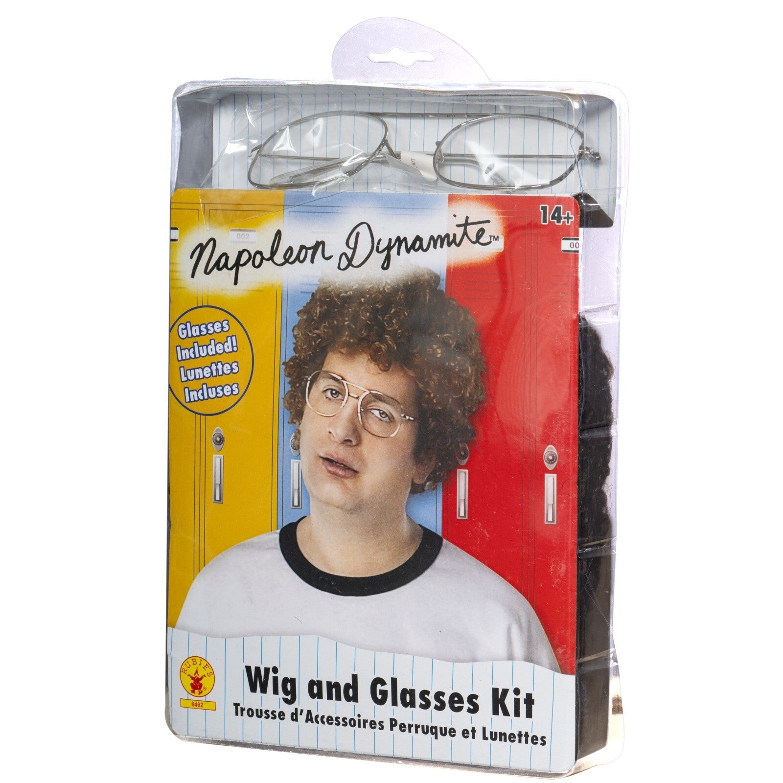 Napoleon Dynamite Adult Halloween Cosplay Costume Wig/Glasses Set Halloween Fast