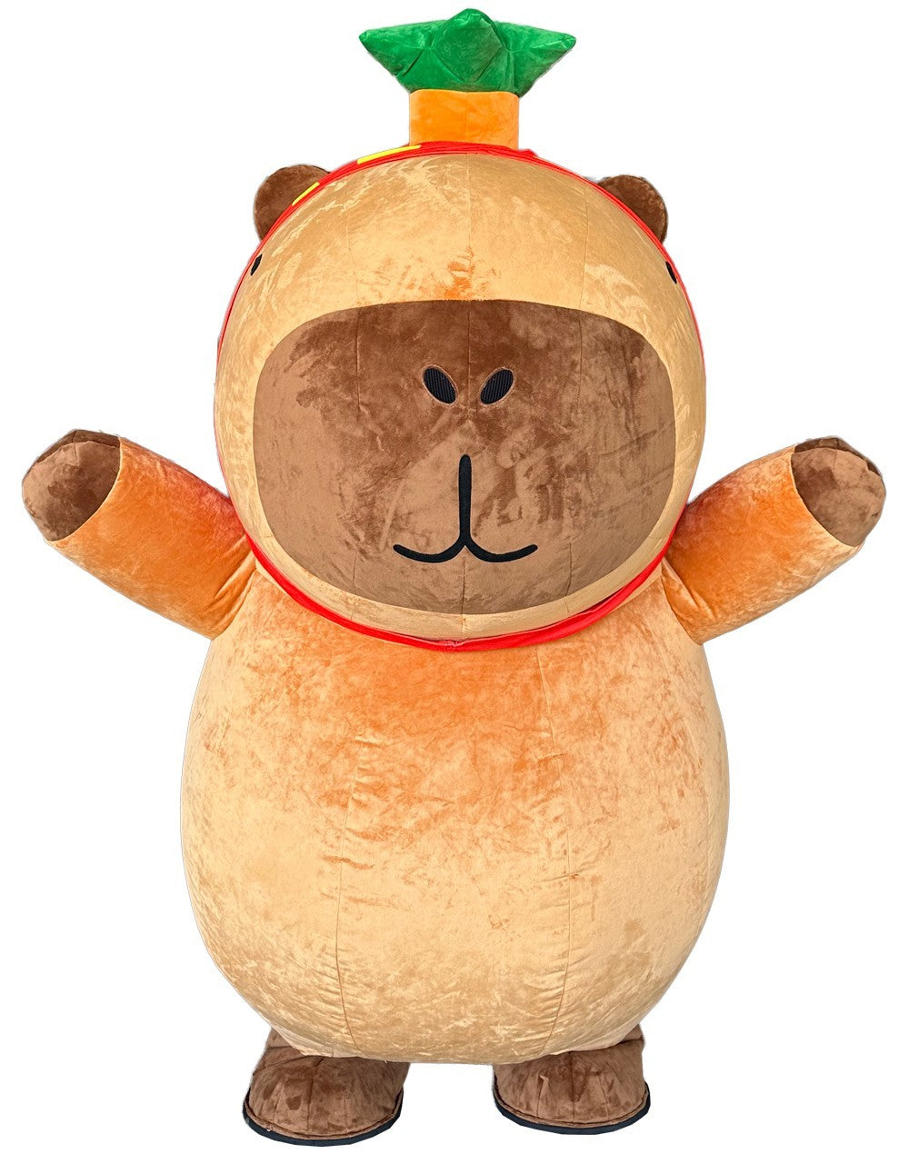 Capybara Inflatable Mascot Costume Plush Halloween Carnival Cosplay Party Outfit Halloween Fast
