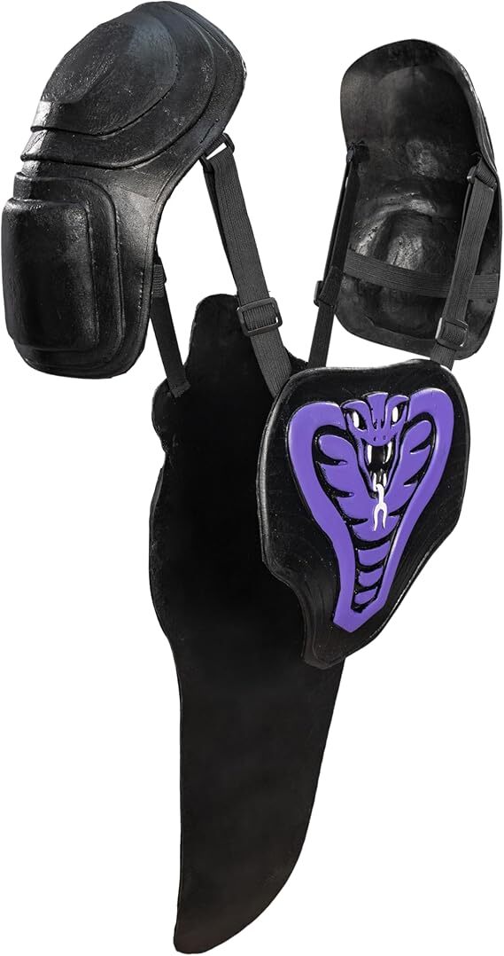 Dodgeball Movie Purple Cobras Halloween Costume Cosplay Body Armor Accessory Halloween Fast