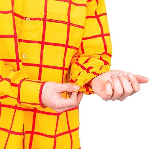 Sheriff Woody Cowboy Shirt Halloween Costume Cosplay  Toy Story Character Outfit Halloween Fast