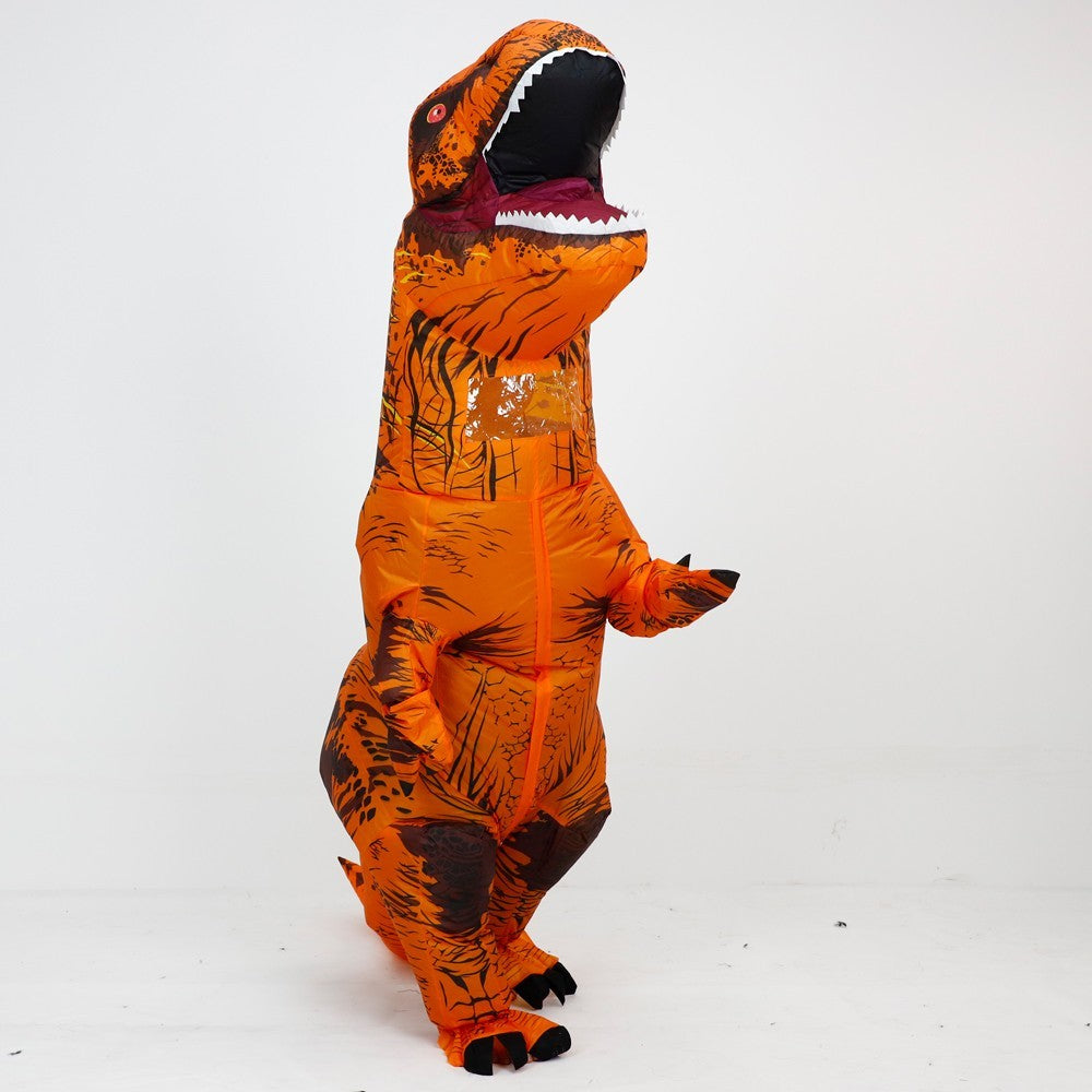 7ft T-Rex Inflatable Costume Adult Size for Halloween Cosplay Party Fancy Dress Halloween Fast