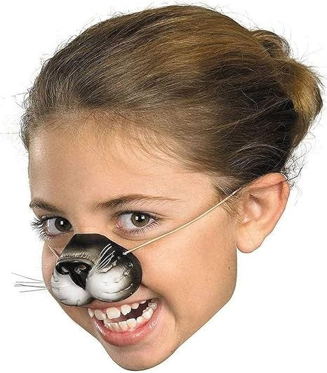 Black Cat Costume Nose - Great Cat Costume Accessory Main image