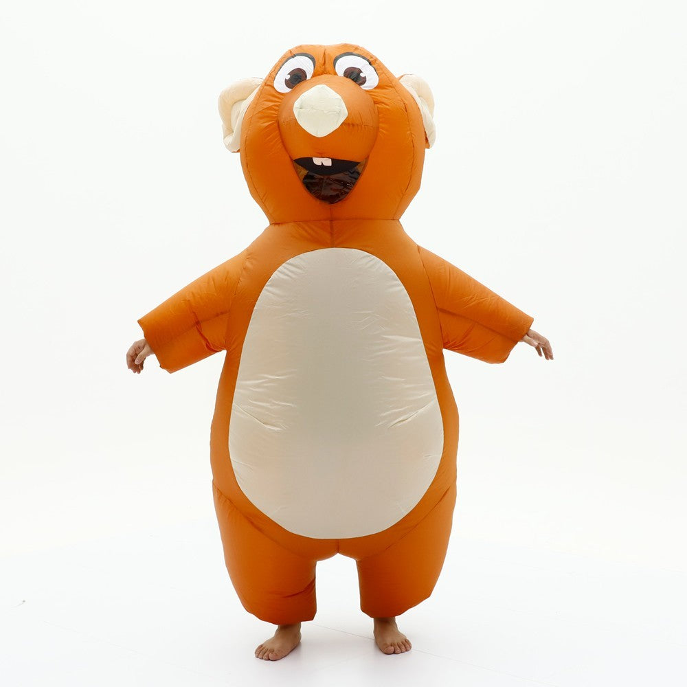 7ft Mouse Inflatable Costume Adult Size for Halloween Cosplay Party Fancy Dress Halloween Fast