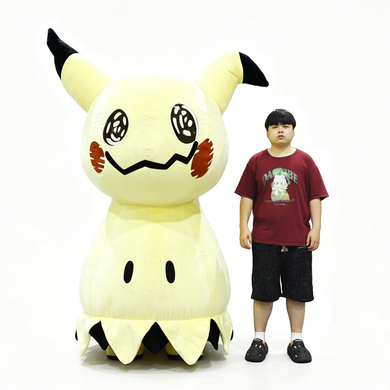 Mimikyu Inflatable Mascot Costume Plush Halloween Carnival Cosplay Party Outfit Halloween Fast