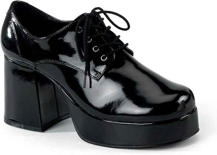 Morris Costumes Men S Patent Leather Platform Shoe