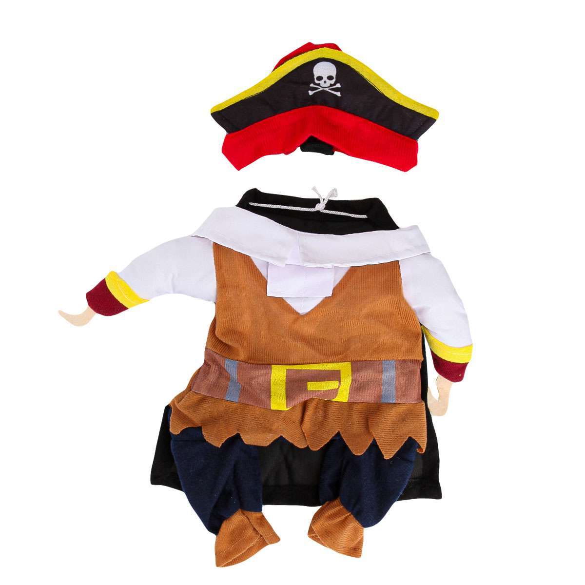 Pet Dog Cat Cowboy & Pirate Funny Halloween Puppy Party Costume Clothes S M L XL Halloween Fast