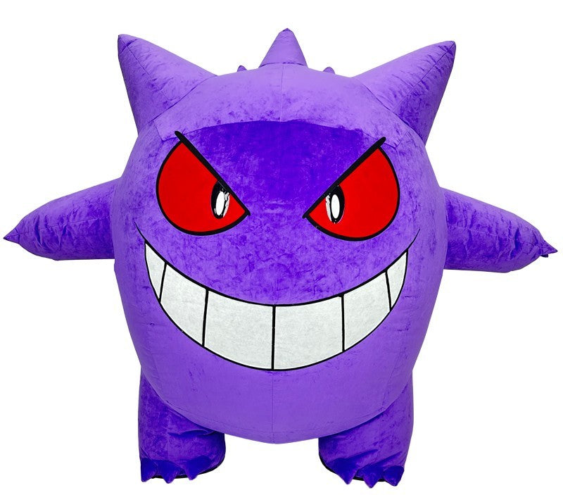 Gengar Inflatable Mascot Costume Plush Halloween Carnival Cosplay Party Outfit Halloween Fast