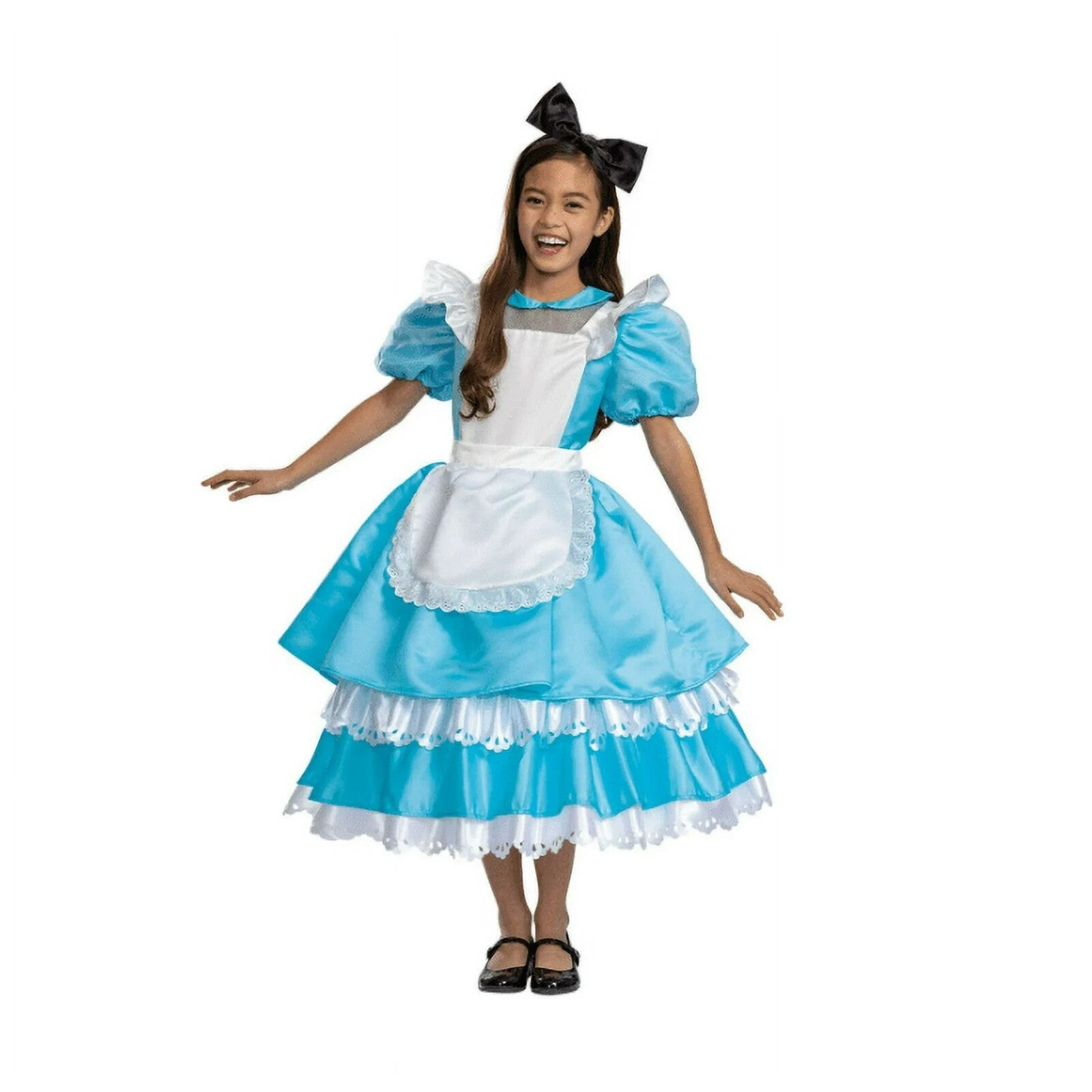 Disguise Disney Alice In Wonderland Girl's Prestige Halloween Costume XS (3T-4T) Halloween Fast