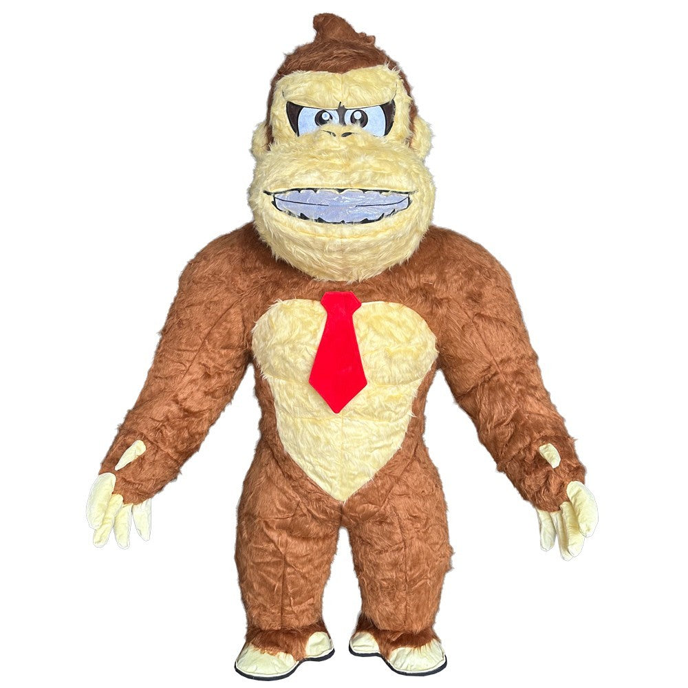 Donkey Kong Inflatable Mascot Costume Halloween Carnival Cosplay Party Outfit Halloween Fast
