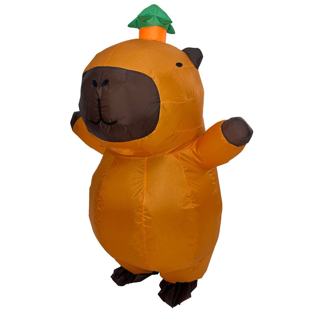 7ft Capybara Inflatable Costume Adult for Halloween Cosplay Party Fancy Dress Halloween Fast