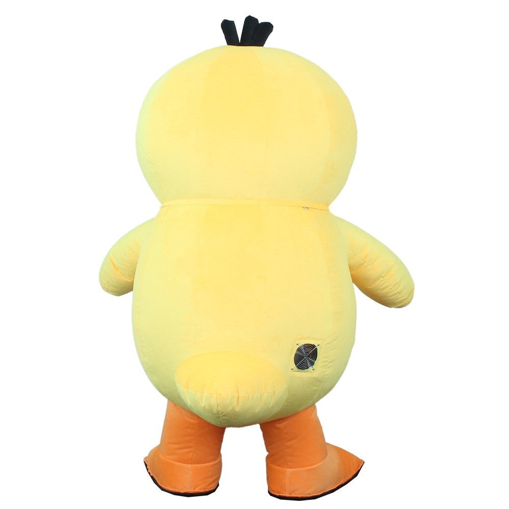 2m Yellow Psyduck Inflatable Mascot Costume Plush Carnival Cosplay Party Outfit Halloween Fast