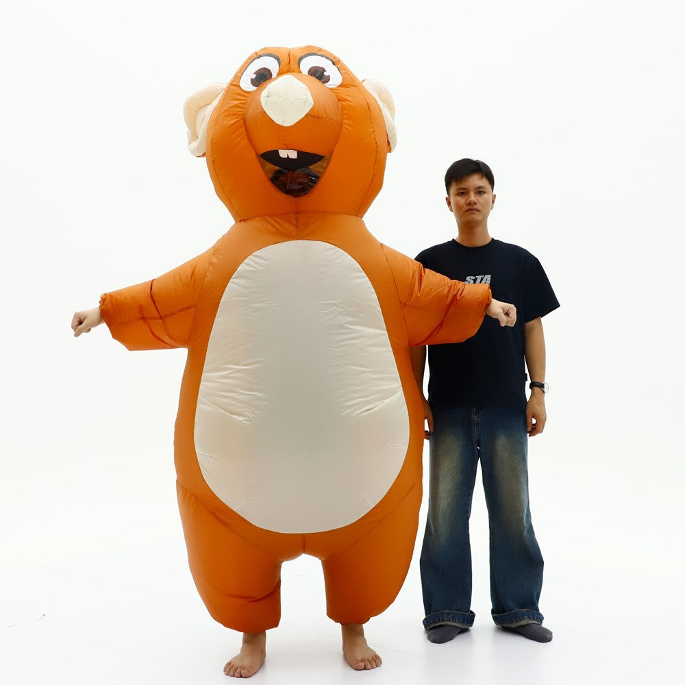 7ft Mouse Inflatable Costume Adult Size for Halloween Cosplay Party Fancy Dress Halloween Fast