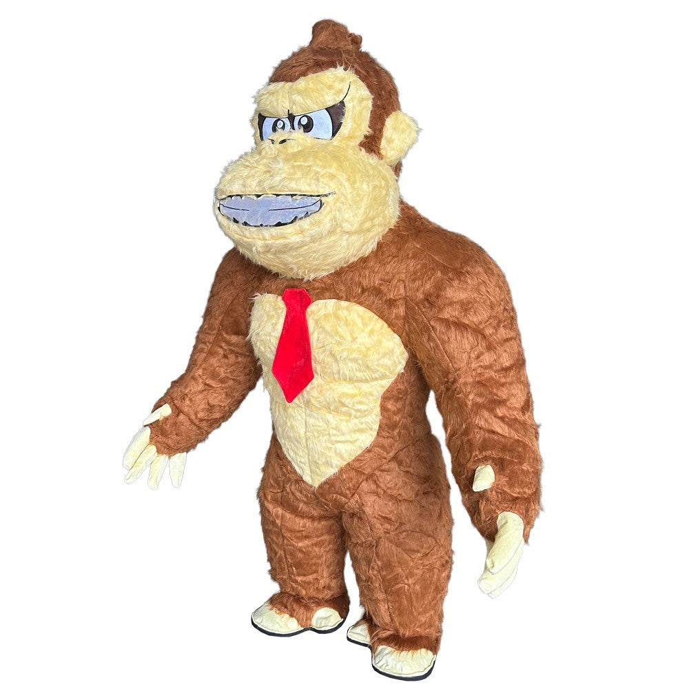 Donkey Kong Inflatable Mascot Costume Halloween Carnival Cosplay Party Outfit Halloween Fast