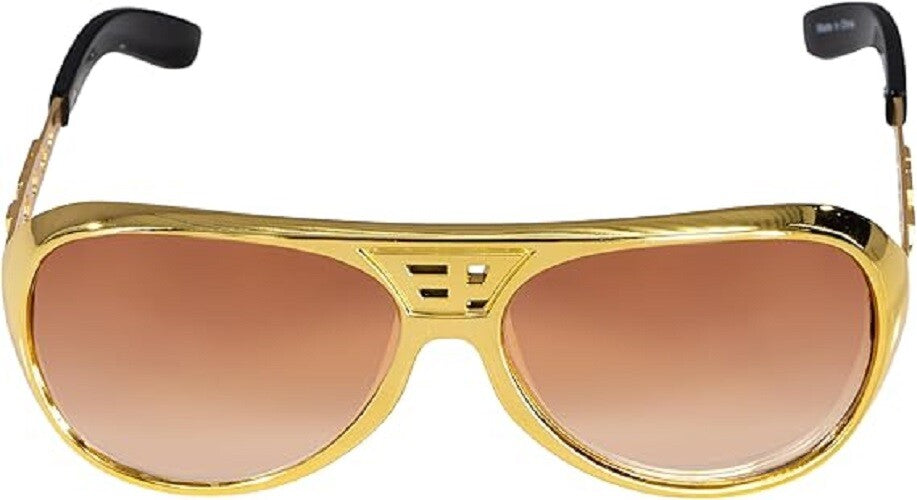 Adult Halloween Elvis Costume Glasses - Iconic Cosplay Accessory for King Look Halloween Fast
