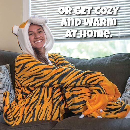 Adult Unisex Flappy Pajama Suit - Halloween Cosplay Costume Jumpsuit for All Halloween Fast