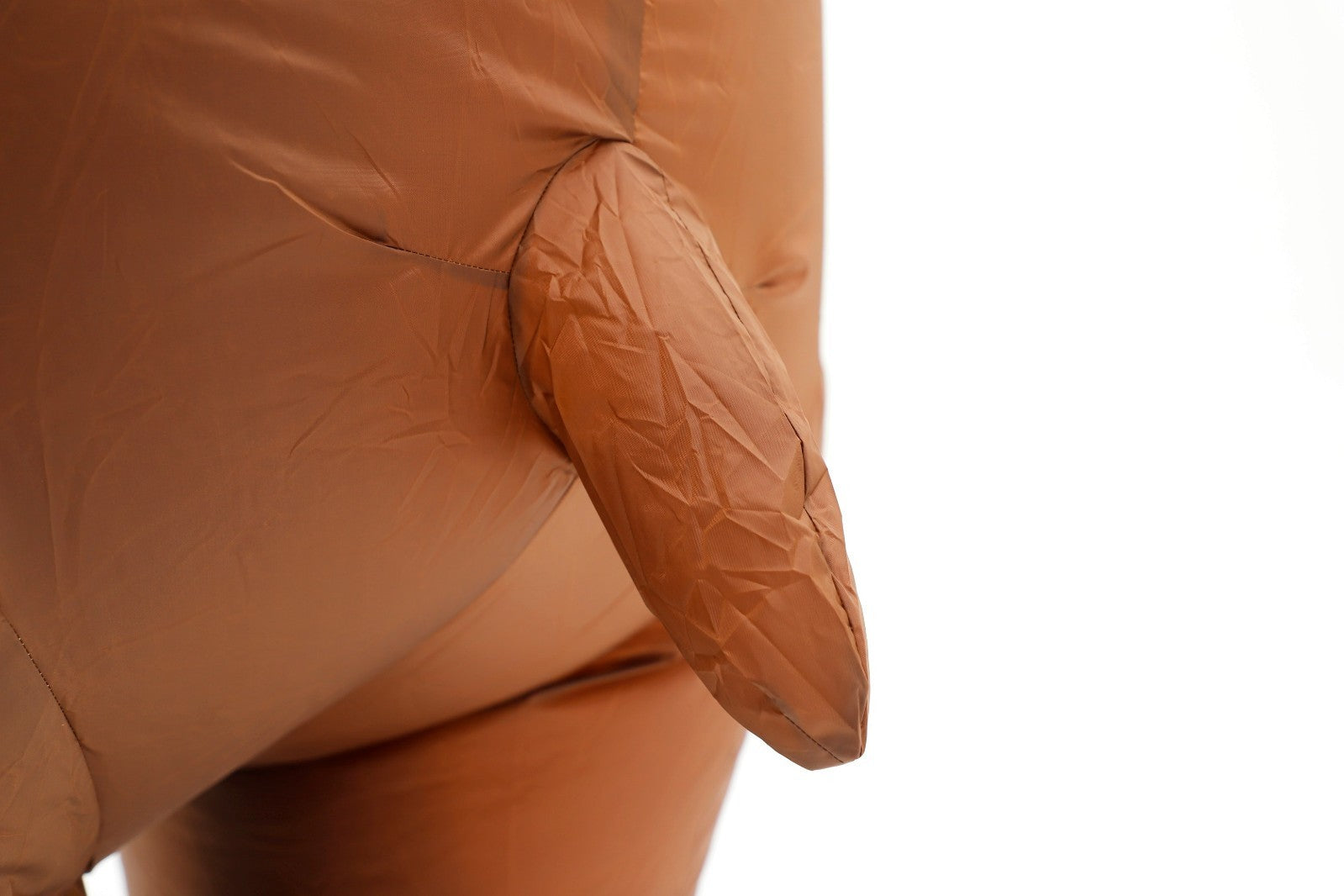 7' Brown Hippo Inflatable Costume Adult for Halloween Cosplay Party Fancy Dress Halloween Fast