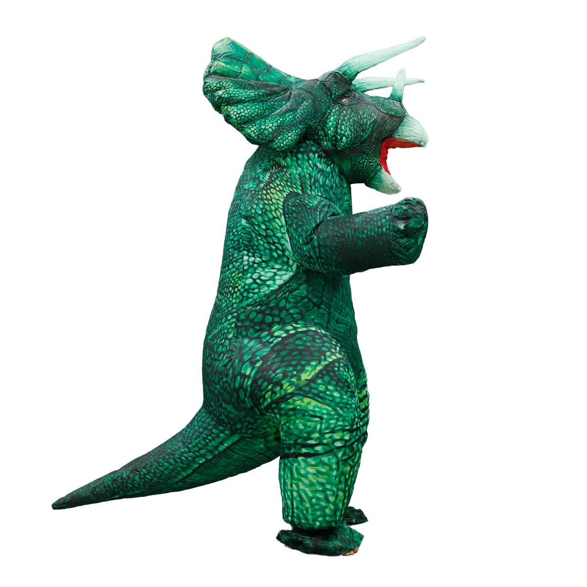 7' Triceratops Inflatable Costume Adult for Halloween Cosplay Party Fancy Dress Halloween Fast
