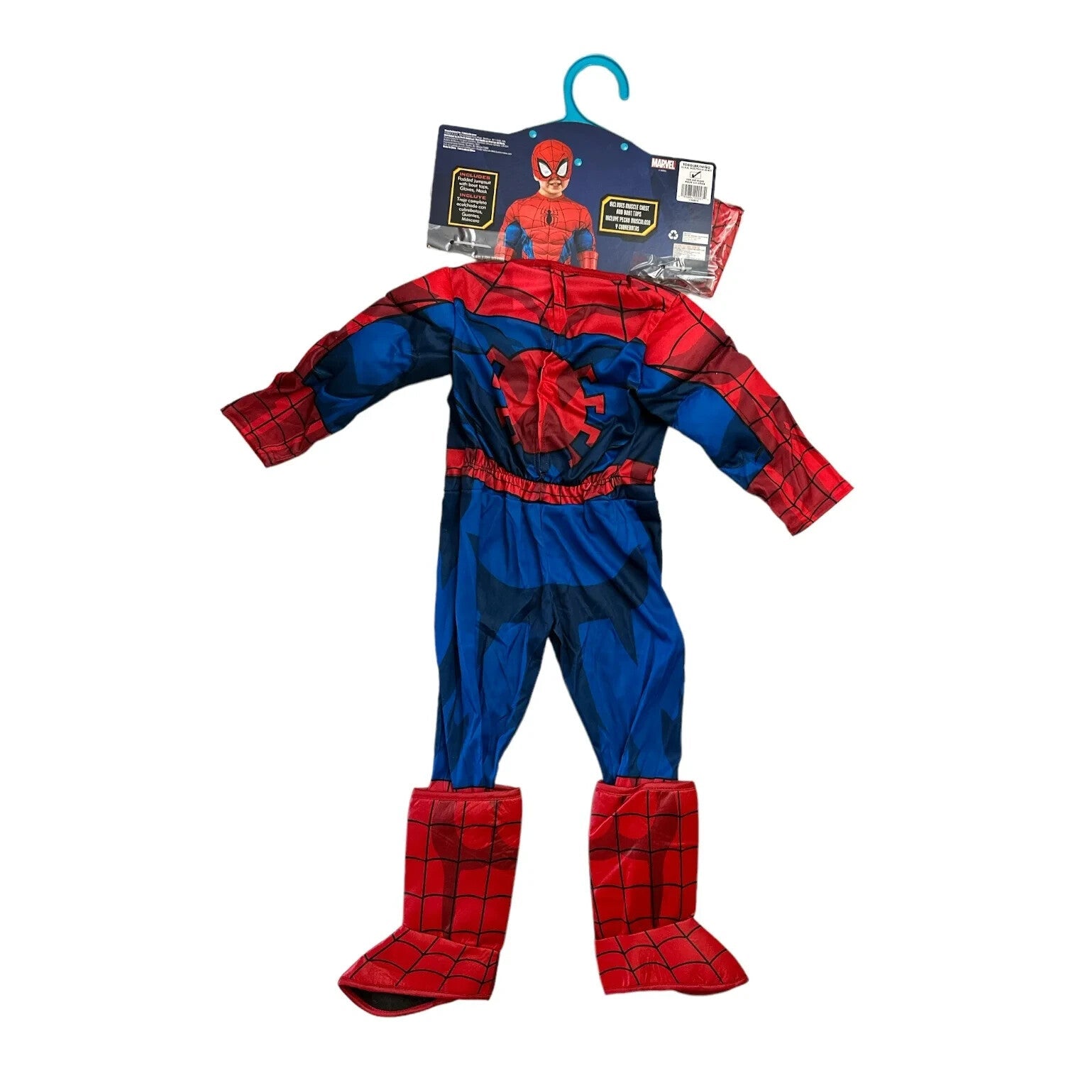 Rubies Boys Spider-man Costume, Size M 8-10 Halloween Fast