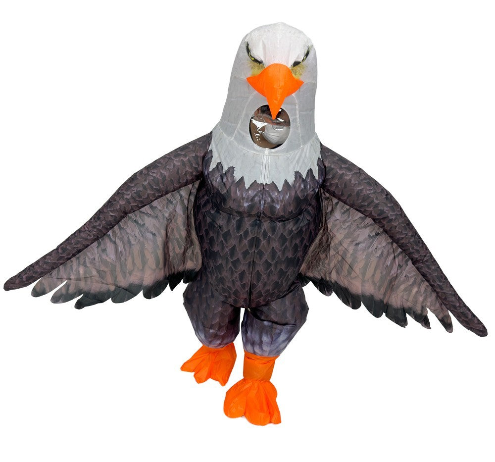 7' Giant Eagle Inflatable Costume Adult for Halloween Cosplay Party Fancy Dress Halloween Fast