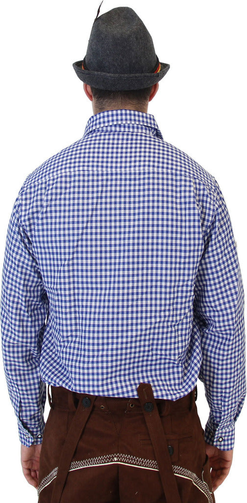 Oktoberfest German Bavarian Trachten Halloween Cosplay Costume Plaid Shirt Halloween Fast