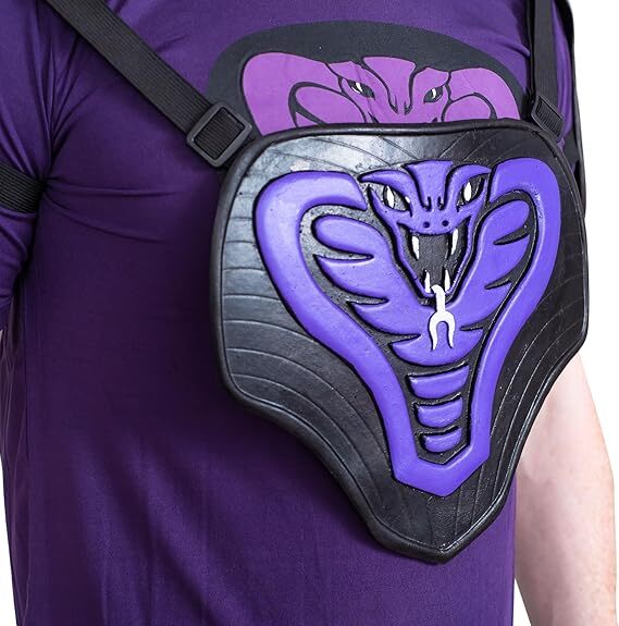 Dodgeball Movie Purple Cobras Halloween Costume Cosplay Body Armor Accessory Halloween Fast