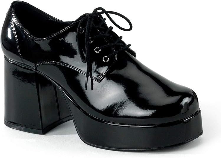 Morris Costumes Men S Patent Leather Platform Shoe