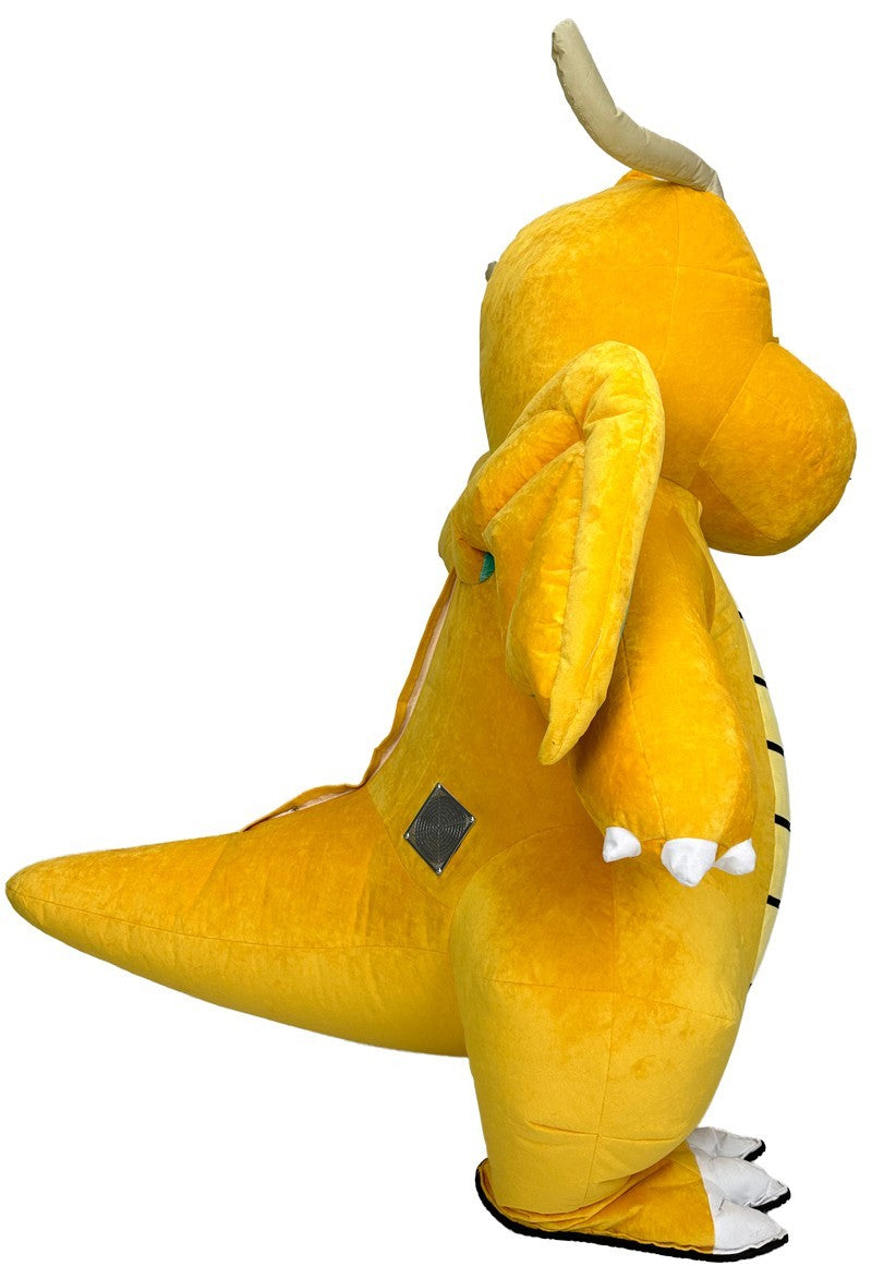 Dragonite Inflatable Mascot Costume Plush Halloween Carnival Cosplay Party Suit Halloween Fast