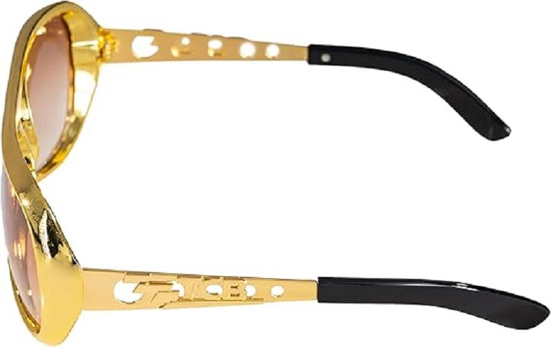Adult Halloween Elvis Costume Glasses - Iconic Cosplay Accessory for King Look Halloween Fast