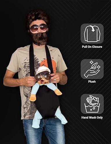 Men's Alan Deluxe Costume Set - Funny The Hangover Character Halloween Outfit Halloween Fast